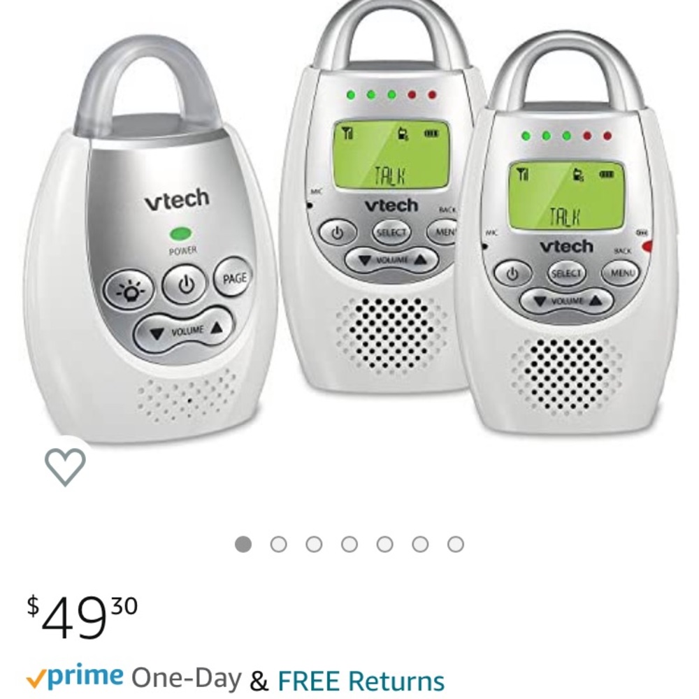 NWT 👼 unopened v tech audio baby monitor